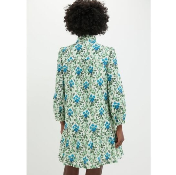 Tuckernuck Cerulean Vine Palmerston Dress Size M - Picture 3 of 12